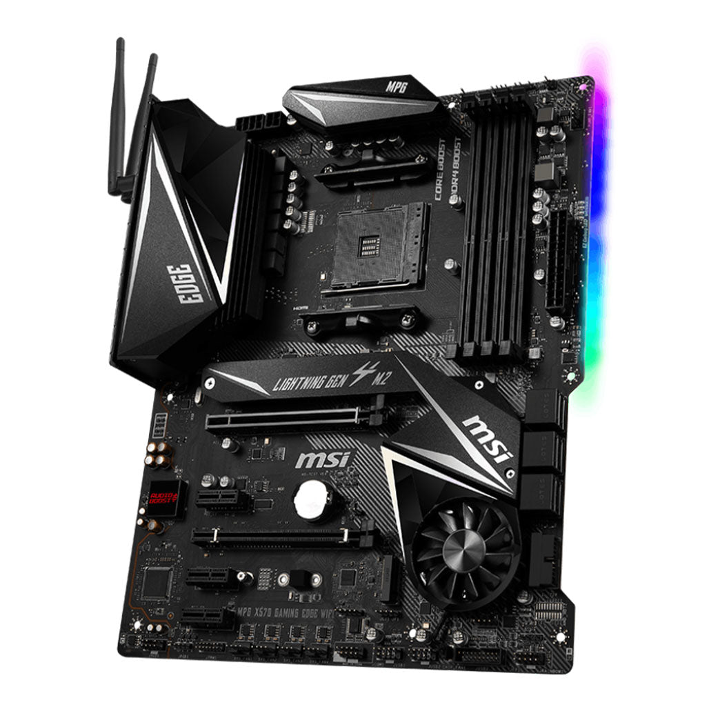 A Photo Of MSI MPG X570 Gaming Edge Motherboard - 911-7C37-034 | Advanced ATX Gaming Platform