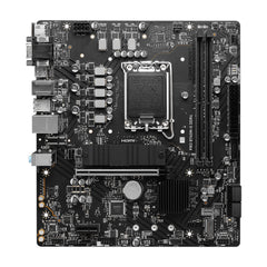 A Photo Of MSI PRO B760M-G DDR4 Motherboard - Optimized for 12th/13th/14th Gen Intel® CPUs with PCIe 4.0 and 2.5G LAN