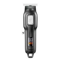 VGR V-918 Professional Hair Trimmer with Precision T-Blade, LED Display, and 100-Minute Runtime