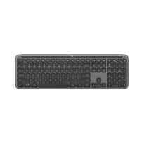 Logitech K950 Signature Slim Wireless Keyboard - Graphite | Multi-Device Connectivity & Customizable Shortcuts