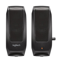 A Photo Of Logitech S120 Stereo Speakers - Crystal-Clear Sound in a Compact Design