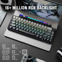 A Photo Of Attack Shark X66 Wireless Mechanical Gaming Keyboard
