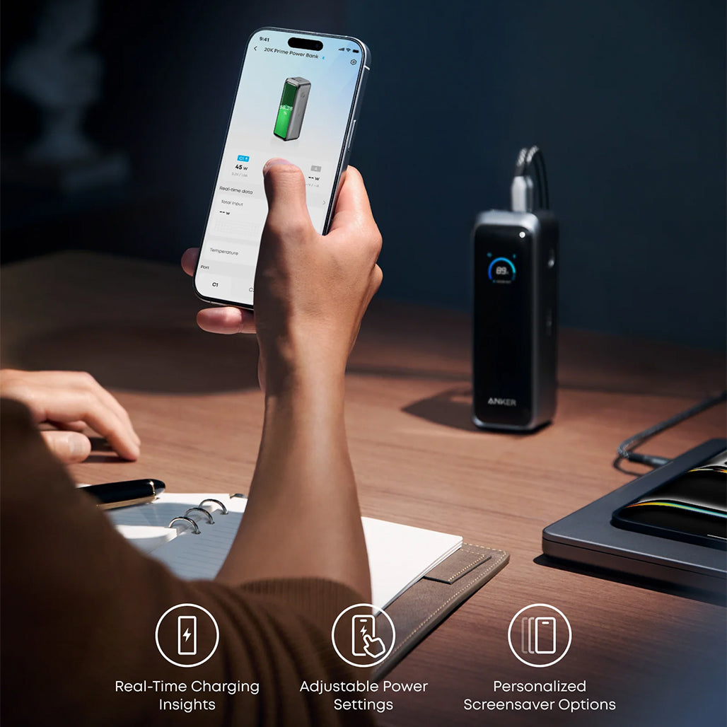 A Photo Of Anker Prime Power Bank 20,000mAh - 220W