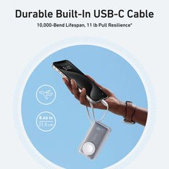 A Photo Of Anker MagGo Power Bank (10K, 35W) for Apple Watch – Fast Charging for All Apple Devices