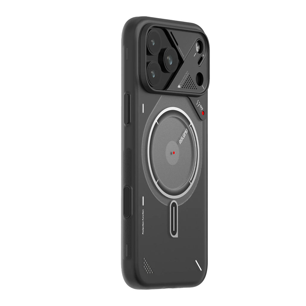 A Photo Of AULUMU A17 Frosted MagSafe Case for iPhone 17 Pro Max - Glow-in-the-Dark