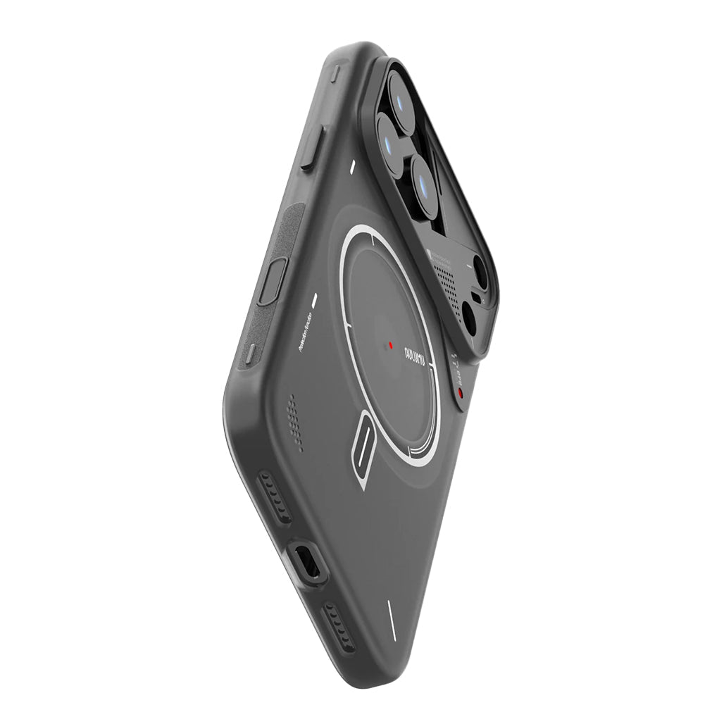 A Photo Of AULUMU A17 Frosted MagSafe Case for iPhone 17 Pro Max - Glow-in-the-Dark