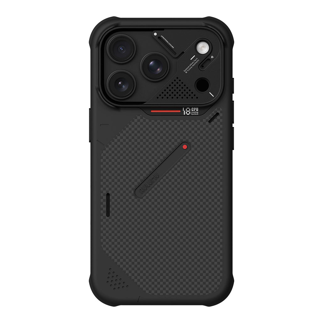 A Photo Of Aulumu A18 Armor Shockproof Aramid Fiber MagSafe Case for iPhone 18 Pro Max