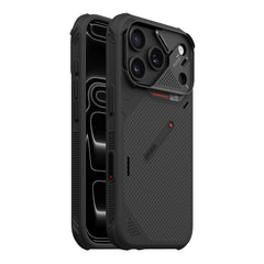 A Photo Of Aulumu A18 Armor Shockproof Aramid Fiber MagSafe Case for iPhone 18 Pro Max