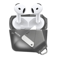 A Photo Of AULUMU A29 Geometric Case for AirPods 4