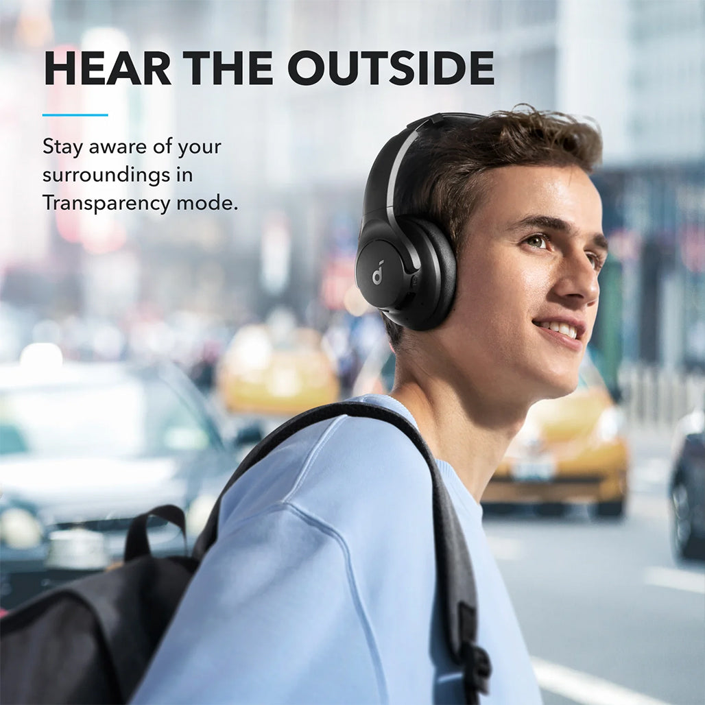 A Photo Of Anker Soundcore Q20i Hybrid Active Noise Cancelling Headphones