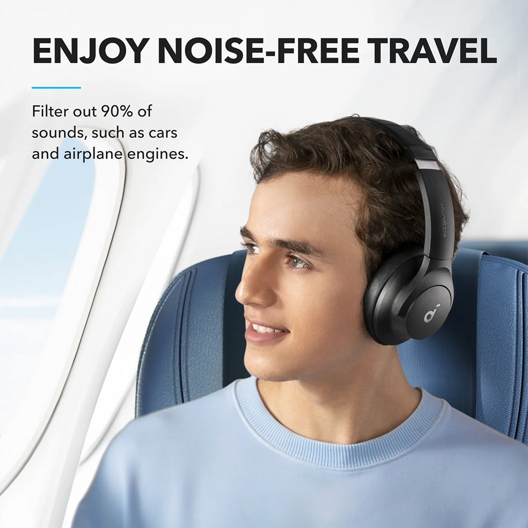 A Photo Of Anker Soundcore Q20i Hybrid Active Noise Cancelling Headphones