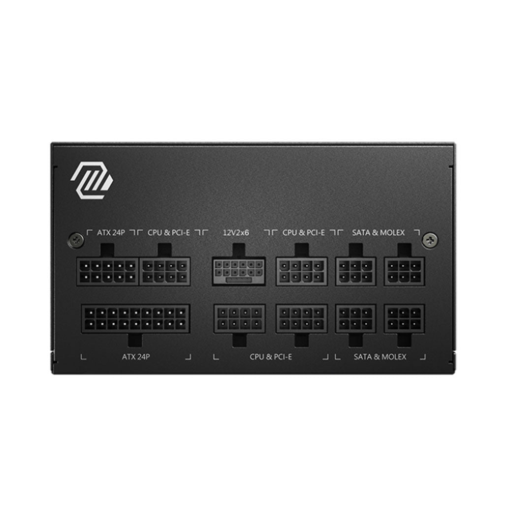 A Photo Of MSI MAG A850GL – 850W PCIe 5.0 Power Supply with 80 PLUS Gold Certification and Full Modular Design