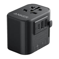 Anker PowerExtend 30W Travel Adapter with USB-C Charger (A9212) - Compact 4-in-1 Multi-Region Plug for Global Travel