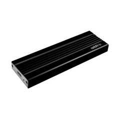 A Photo Of Addlink P20 Portable SSD with Type C and Type A Cables and Pouch