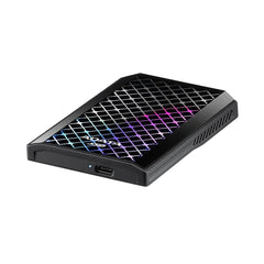 A Photo Of ADATA SE900G 1TB RGB External SSD - USB 3.2 Gen 2x2 Type-C, 2000 MB/s, Stylish Design