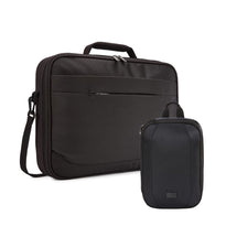 Case Logic 15.6-inch Advantage ADVB-116 Black & Lectro Accessory Case LAC-100 Black – Ultimate Protection and Organization for Professionals