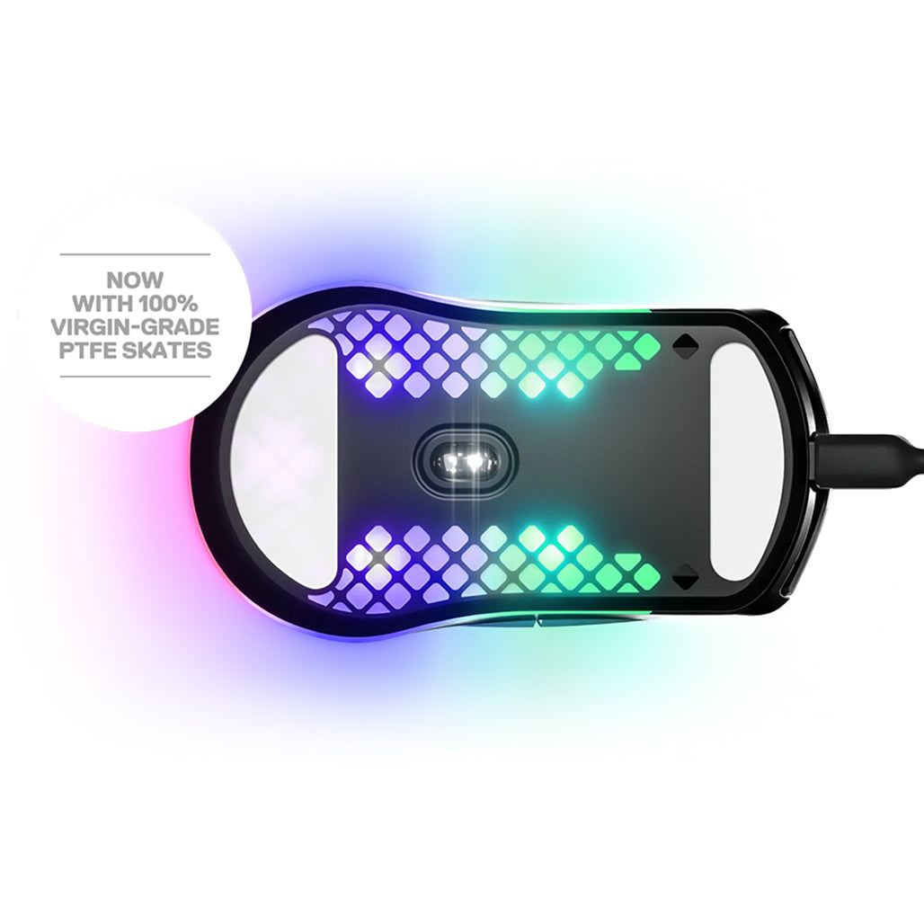 A Photo Of SteelSeries Aerox 3 Onyx - Wireless Ultra-Lightweight Gaming Mouse with AquaBarrier and TrueMove Air Sensor