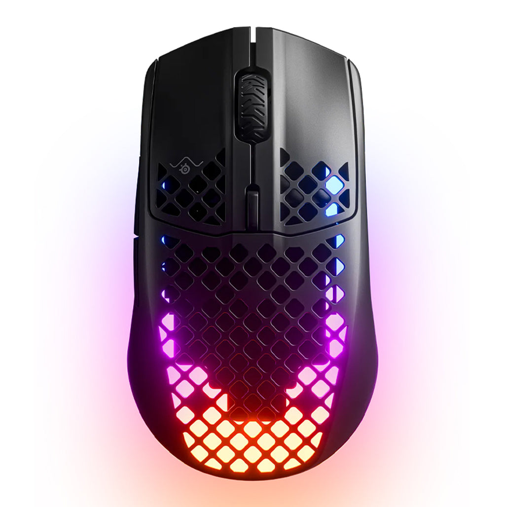 A Photo Of SteelSeries Aerox 3 Onyx - Wireless Ultra-Lightweight Gaming Mouse with AquaBarrier and TrueMove Air Sensor