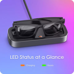 A Photo Of AI Glasses Charging Station for Meta Ray-Ban & Oakley Meta HSTN
