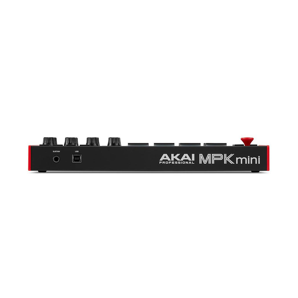 A Photo Of AKAI MPK Mini MK3 - MIDI Keyboard Controller – Compact USB-Powered Beat Maker with 25 Keys, MPC Pads & Production Software