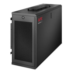 A Photo Of APC AR106VI NetShelter 6U Low-Profile Wallmount Rack Enclosure Cabinet - 230V Server Depth