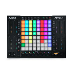 A Photo Of AKAI APC64 Ableton - Live MIDI Controller with Step Sequencer, Touch Strips, CV/Gate, and Software Suite