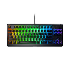 A Photo Of SteelSeries Apex 3 TKL - Quiet Tenkeyless 80% Wired Gaming Keyboard with RGB Lighting