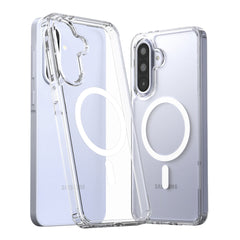 A Photo Of ARAREE Duple M Case for Samsung Galaxy A36 – Clear, Magnetic, Anti-Yellowing UV Coating, Durable Protection
