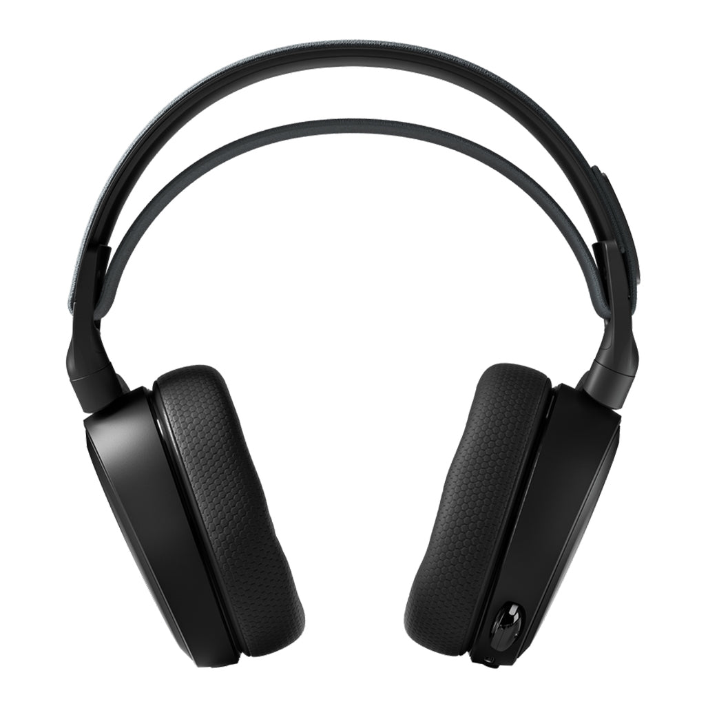 A Photo Of SteelSeries Arctis 7+ Wireless - Multi-Platform USB-C PC Gaming Headset with 30-Hour Battery Life and ClearCast Microphone