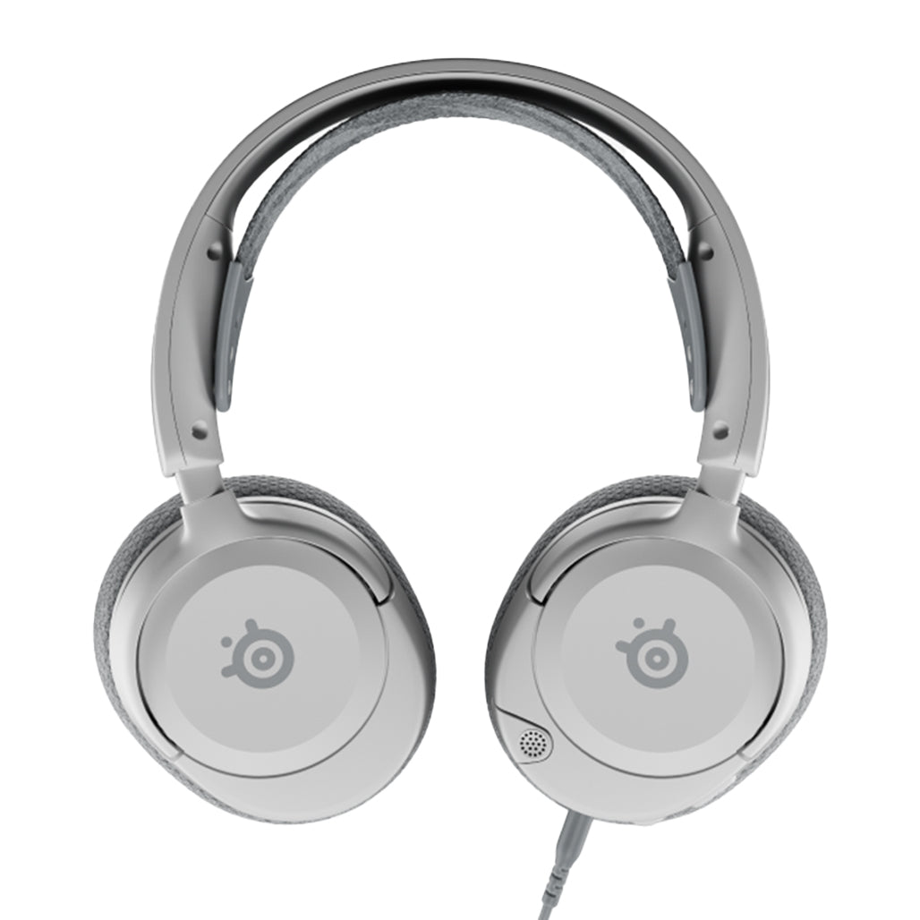 A Photo Of SteelSeries Arctis Nova 1P - Premium Multi-Platform Wired Gaming Headset - White