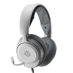 A Photo Of SteelSeries Arctis Nova 1P - Premium Multi-Platform Wired Gaming Headset - White