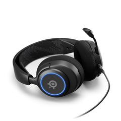 A Photo Of SteelSeries Arctis Nova 3 - Multi-Platform Premium Wired RGB Gaming Headset