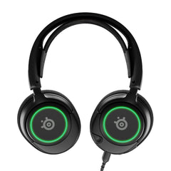 A Photo Of SteelSeries Arctis Nova 3 - Multi-Platform Premium Wired RGB Gaming Headset