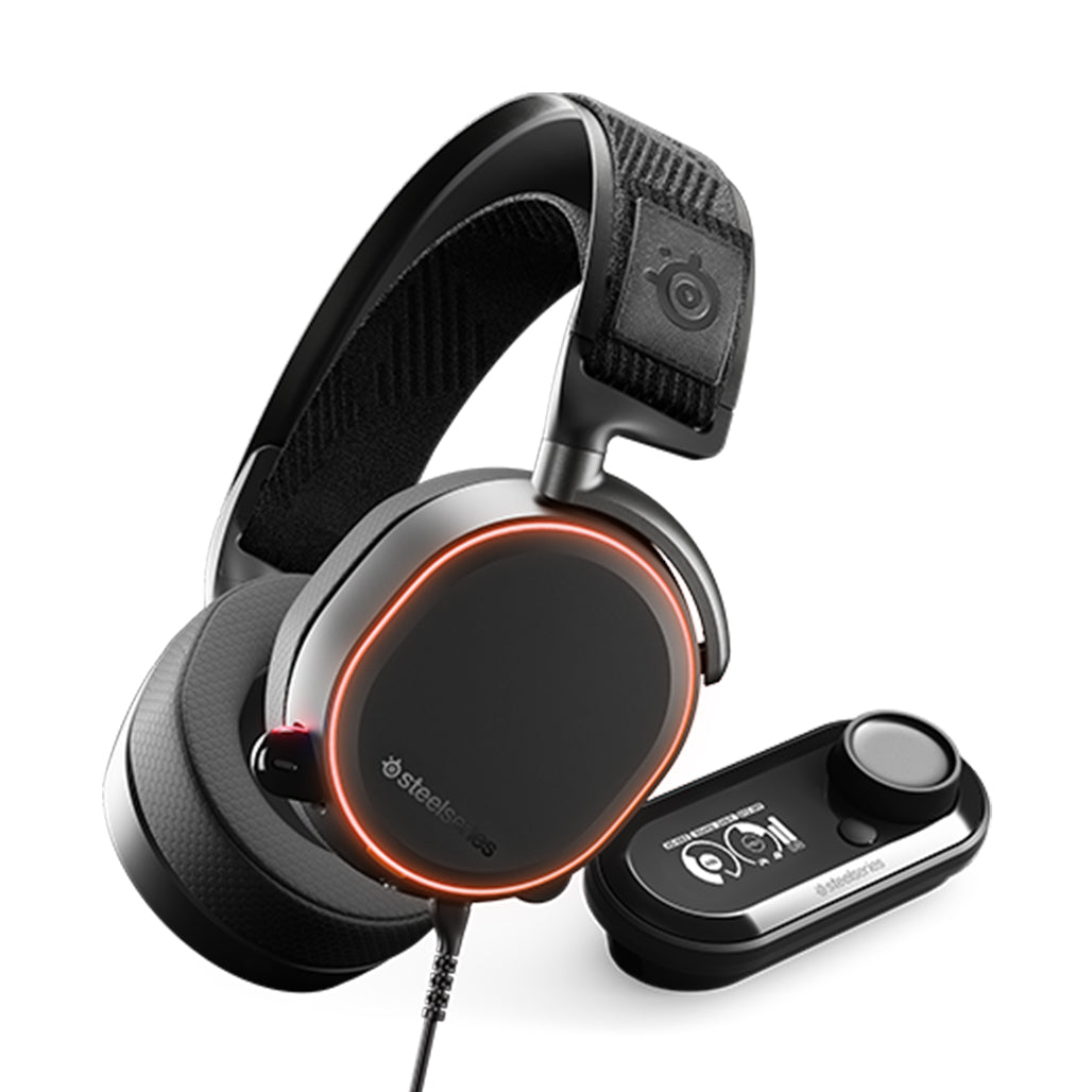 A Photo Of SteelSeries Arctis Pro + GAMEDAC Certified High-Res Gaming Audio System