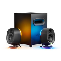 A Photo Of SteelSeries ARENA 7 Immersive 2.1 Gaming Speaker System with Reactive Illumination