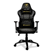 Cougar Armor One Royal Gaming Chair - Ergonomic Design with 180º Recline, 3D Adjustable Armrests & Class 4 Gas Lift Cylinder