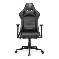Cougar Armor One V2 Gold Gaming Chair – Premium Comfort, Adjustable Design & Versatile Upholstery Options