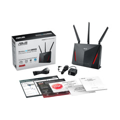 A Photo Of Asus RT-AC86U, AC2900 Dual Band Gigabit WiFi Gaming Router