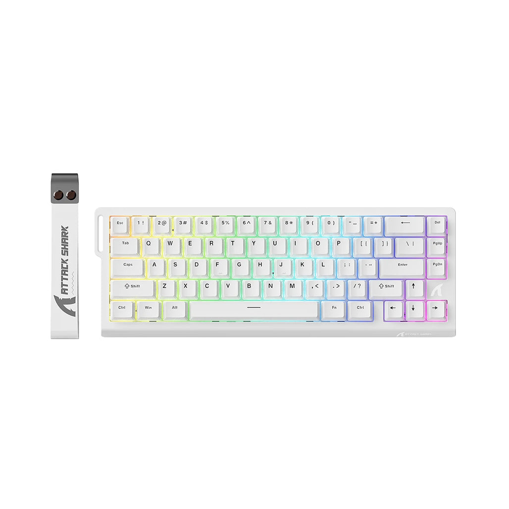 A Photo Of Attack Shark X68 HE - Wired Mechanical Gaming Keyboard