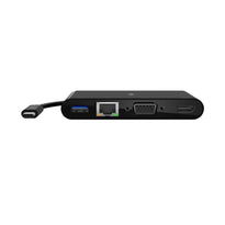 Belkin USB-C 4-in-1 Hub with 4K HDMI, VGA, Ethernet & USB-A – Universal Multiport Adapter for Mac & Windows