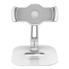 A Photo Of AboveTek Rotate Tablet Holder - Adjustable 360° Stand for 4-11 Inch Tablets and Smartphones with Tripod Adapter