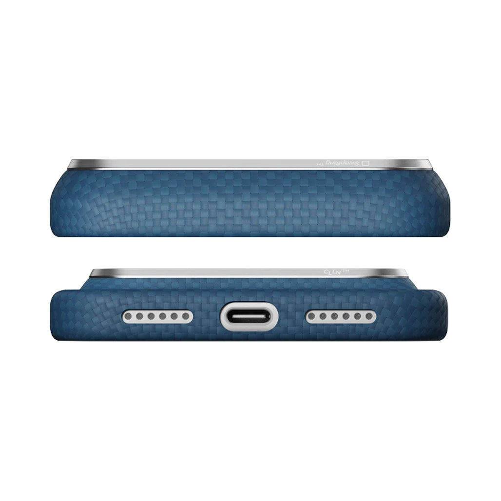 A Photo Of Pitaka Edge Case for iPhone 18 Pro / iPhone 18 Pro Max – Ultra-Thin Aramid Fiber MagSafe Case