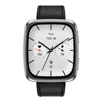 Amazfit Active 2 Square Smartwatch | Black with Red Strap