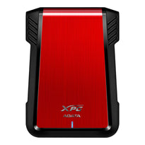 Adata EX500 XPG 2.5-inch USB 3.2 Enclosure - Red, Compatible with 7mm HDD/9.5mm SSD, USB 3.1 Gen 1