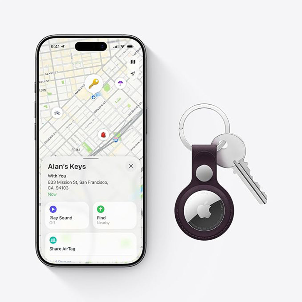 A Photo Of Apple Airtag 2nd Generation - Single