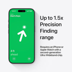 A Photo Of Apple Airtag 2nd Generation - Single