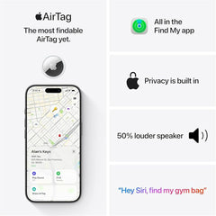 A Photo Of Apple Airtag 2nd Generation - Single