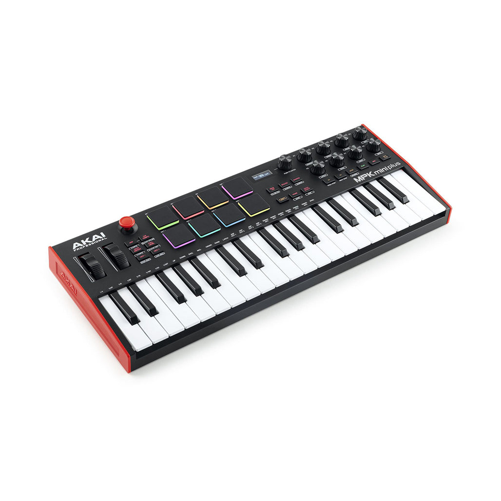 A Photo Of AKAI MPK Mini Plus - 37-Key USB MIDI Keyboard Controller