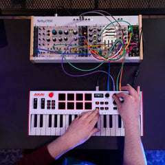 A Photo Of AKAI MPK Mini Plus - 37-Key USB MIDI Keyboard Controller