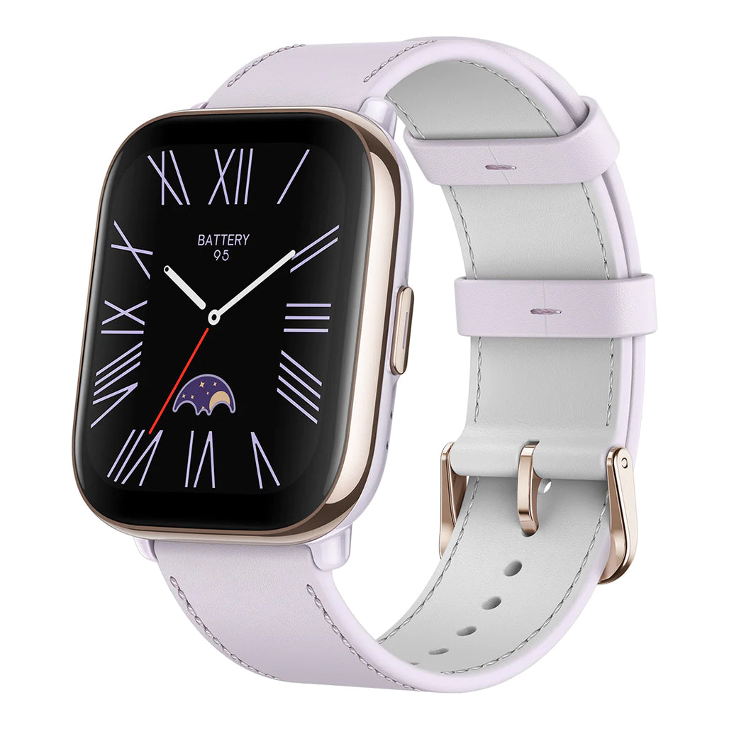 A Photo Of Amazfit Active Lavender Purple - Fitness Smartwatch